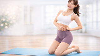 ピラティスの効果で太ももがスッキリのイメージ画像