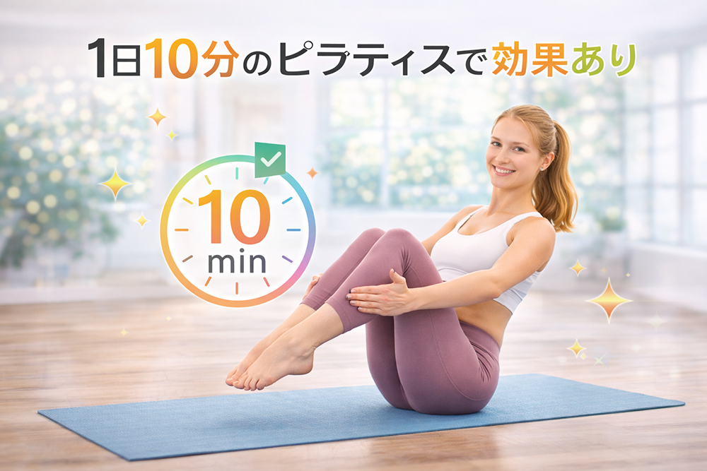 ピラティス毎日10分の効果